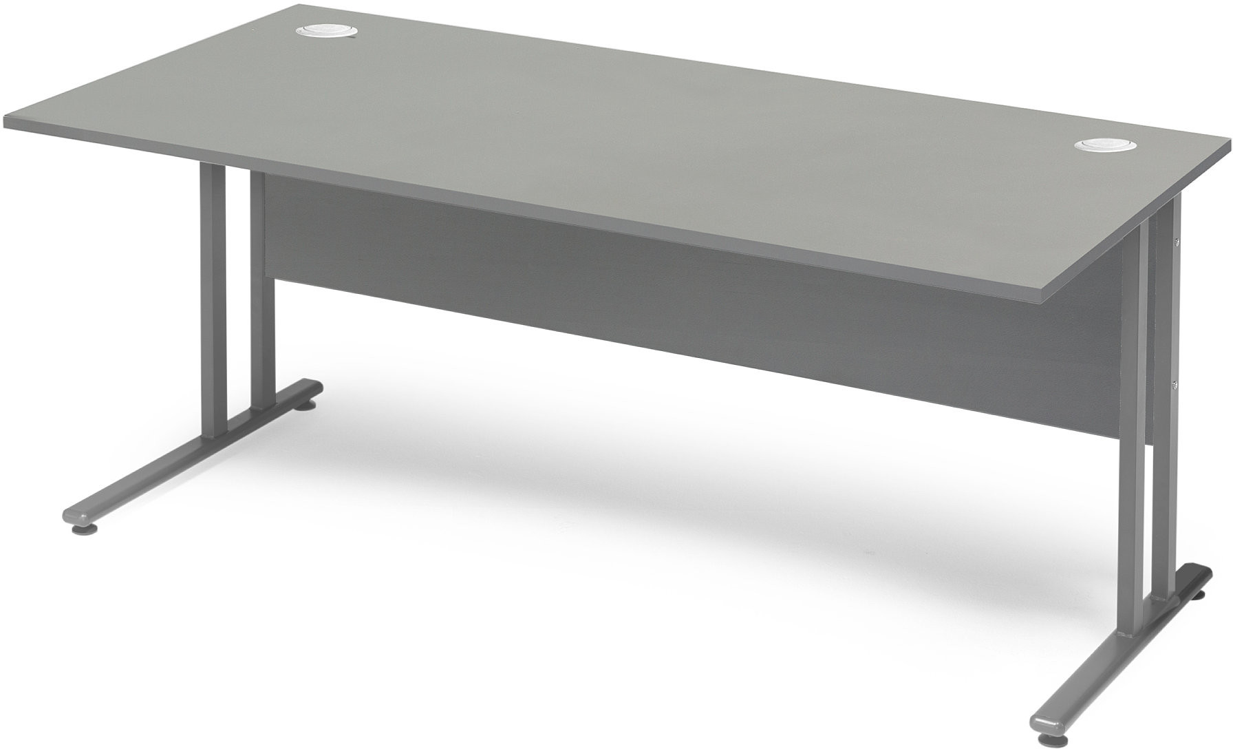 AJ Biurko proste FLEXUS Kolor: Szary laminat Długość:1600mm 149127