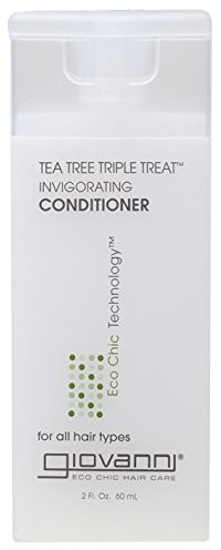 Giovanni Eco Chic Cosmetics  Tea Tree Triple Treat Conditioner  odświeżająco i wiederbelebend  60 ML 18042