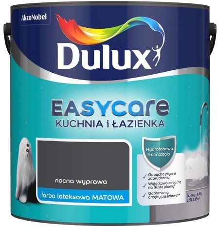 Dulux Farba Easycare kuchnia łazienka nocna wyprawa 2,5 l