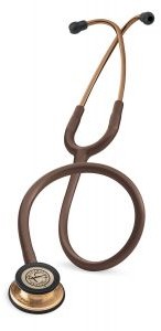 LITTMANN Stetoskop internistyczny Littmann Classic III 5809 głowica z miedzianym wykończeniem przewód w kolorze brązowym