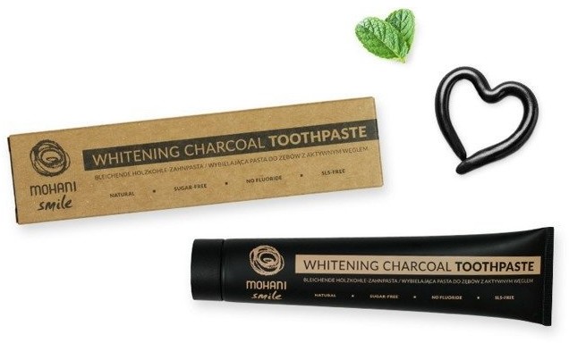 MOHANI MOHANI Whitening Charcoal Toothpaste 75ml 83065-uniw