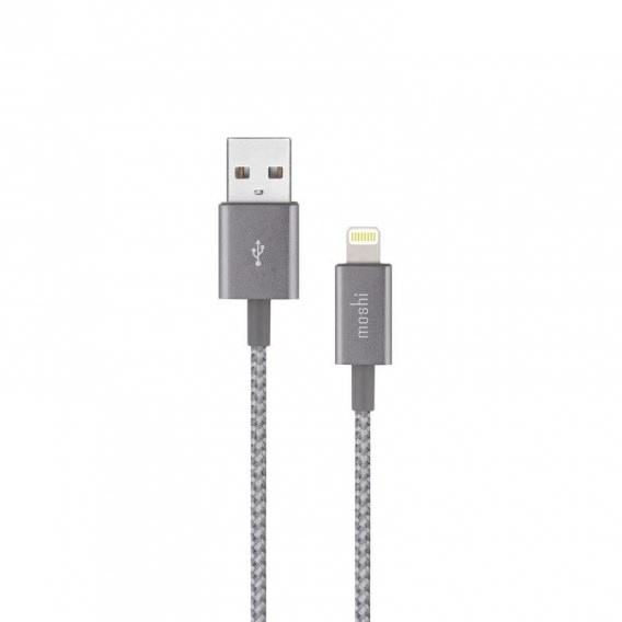 Moshi Integra - Kabel Apple Lightning MFi 1,2 m (Titanium Gray) 99MO023044
