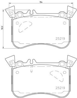 BREMBO P 50 121 P 50 121