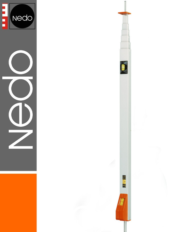 NEDO Przymiar teleskopowy NEDO mEssfix 0,80-3,10m z trzpieniem F381111