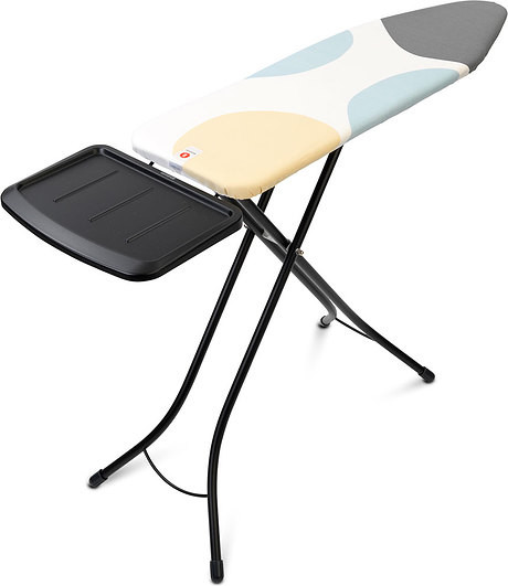 Brabantia Deska do prasowania spring bubbles rozm. B ecru z podstawą na generator pary 134425