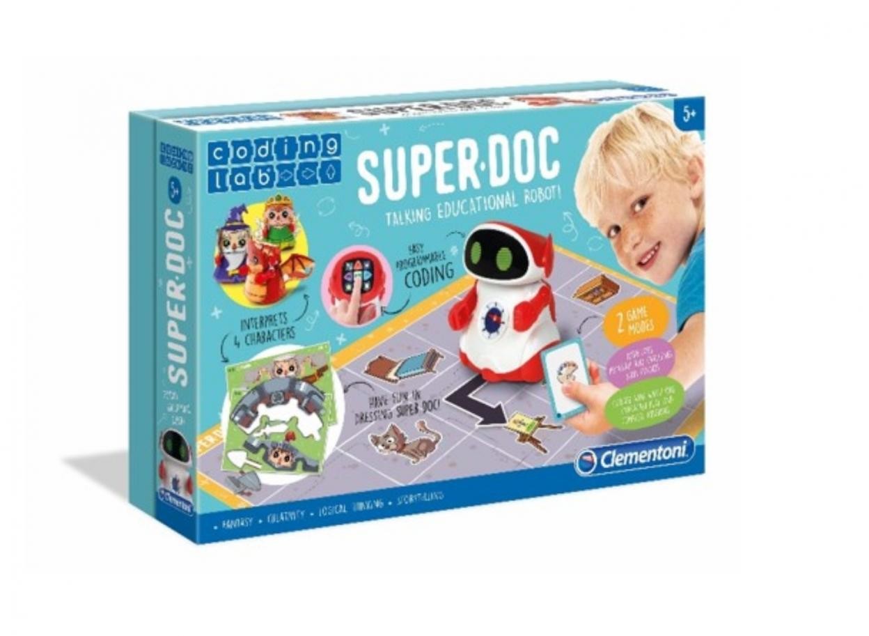 Clementoni Super Doc Mówiący robot edukacyjny 50640