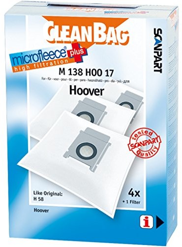 Cleanbag CleanBag M 138 HOO 17 worek do odkurzacza, pasuje do H 58, H 63 M 138 HOO 17