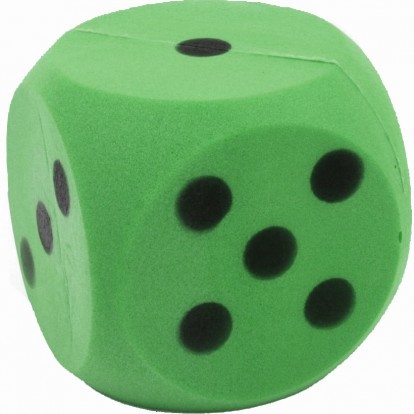 Kostka Miękka Z Gąbki Piankowa Do Gry 15 cm