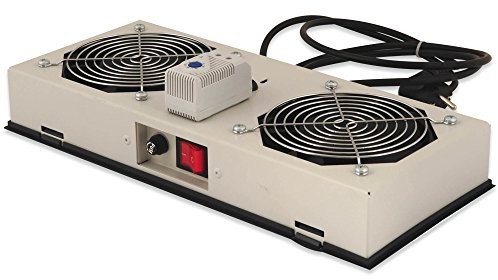 DIGITUS Professional 'Professional DIGITUS DN  19 Fan  2-WM-i-Rack-luefterfach (220/240 V) 2 wentylatory z termostatem) (19) (DN  19 Fan  2-WM-i DN-19 FAN-2-WM-I