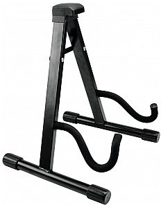 Dimavery Guitar Stand for E-guitar black - Statyw gitarowy 26348049