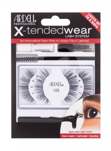 Ardell X-Tended Wear Lash System 105 zestaw zestaw Black