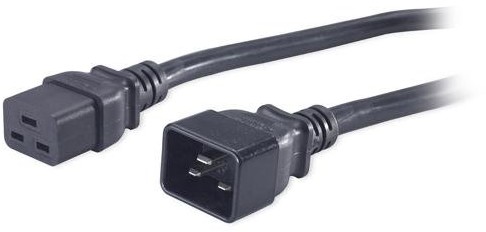 ACT Advanced Cable Technology C19 - C20-3.00m 3m C19G32C20G32Czarny kabel zasilający (AK5087) AK5087