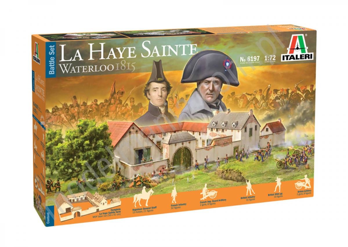 Italeri Zestaw diorama: La Haye Sainte Waterloo 1815 6197