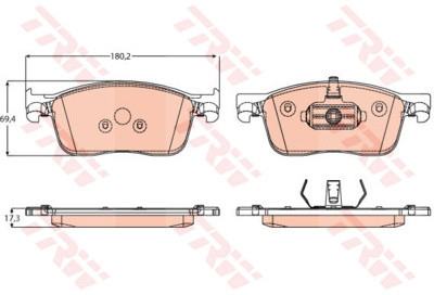 TRW KFZ Ausruestung GmbH) KFZ Ausruestung GmbH) GDB2169 GDB2169