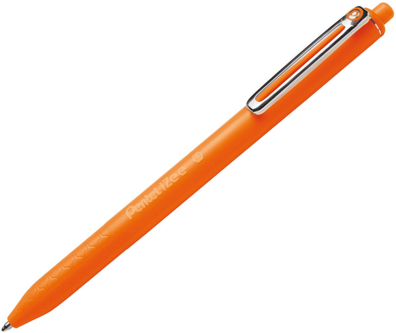 Pentel Długopis 0.70mm pomarańczowy iZee BX467