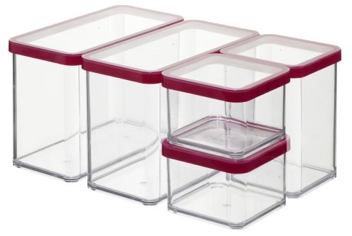 Rotho Premium Loft pojemnik do przechowywania żywności, nieprzepuszczający zapachów, nie zawiera BPA, utrzymuje świeżość 6691200096