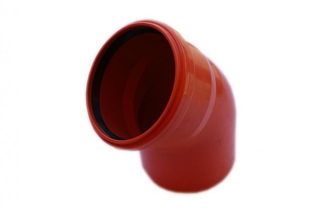 Poliplast Kolano kanalizacji zewnętrznej KZ 110 45°