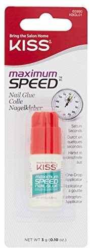 Kiss KISS Maximum Speed - klej do paznokci sztucznych, 3 g