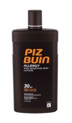 Piz Buin Allergy Sun Sensitive Skin Lotion SPF30 preparat do opalania ciała 400 ml dla kobiet