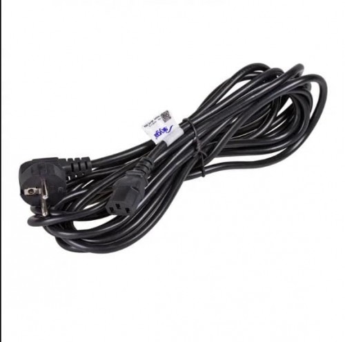 Akyga Kabel zasilający AK-PC-05A CEE 7/7 IEC C13 250V/50Hz 10A 5m czarny