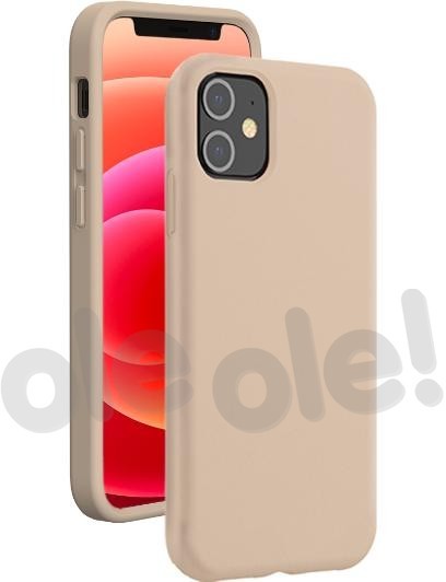 Big Ben SoftTouch Silicone Case iPhone 12 mini beżowy COVSOFTIP1254C