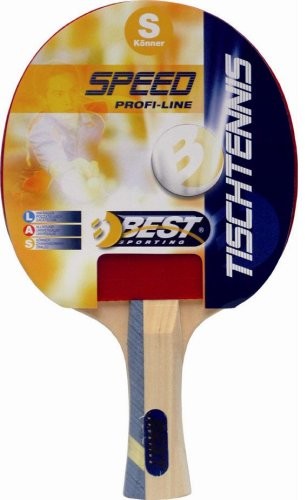 Best Sporting Best rakietka do tenisa stołowego Speed, wykładzina podłogowa, oryginalny rozmiar 2059810