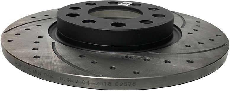 Pro Fusion Tylna WIERCONA nacinana tarcza hamulcowa Chrysler 200 2015 ACH1012-MIKODA