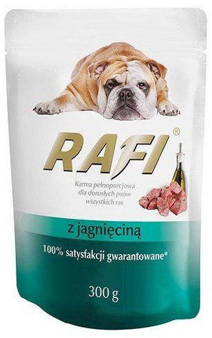 Rafi PIES JAGNIĘCINA SASZETKA 300G