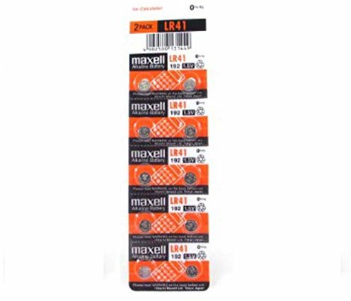 Maxell Alkaliczny Typ ogniwo guzikowe LR 41 szt. blister