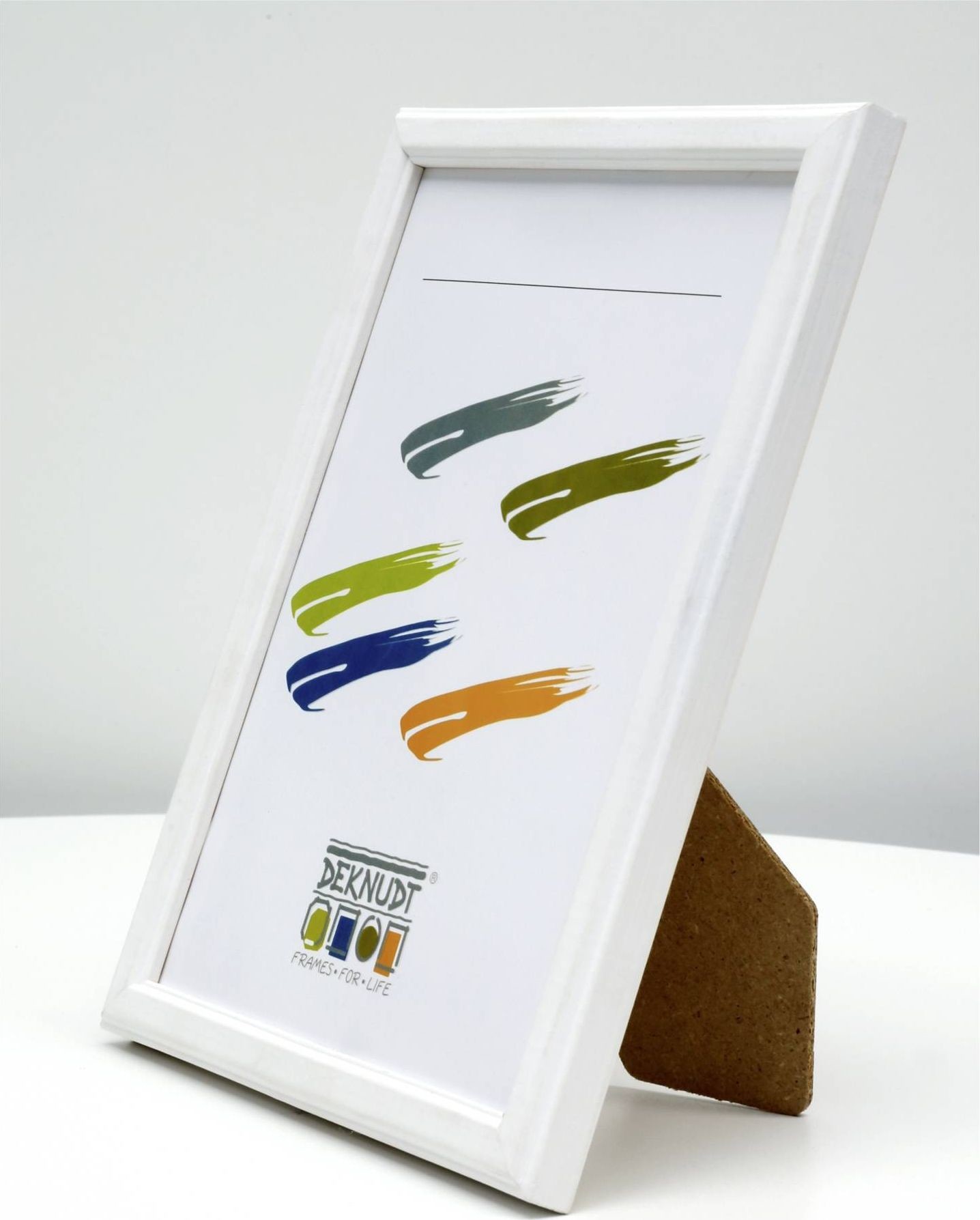 Deknudt Ramka S236K1 18x24 Wooden Frame in white S236K1_18,0X24,0