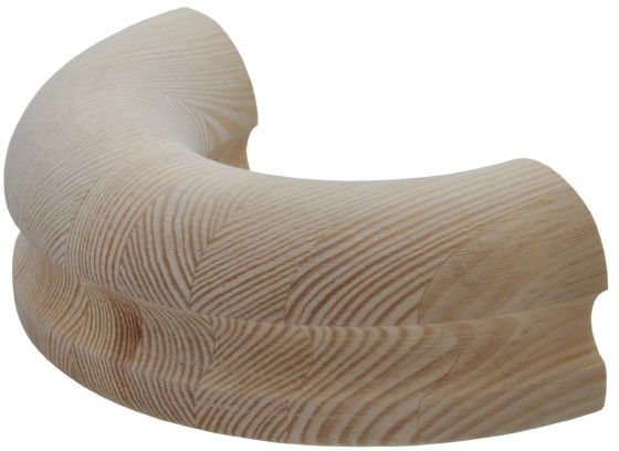 Kornik Łuk balustrady  60 x 50 mm sosna
