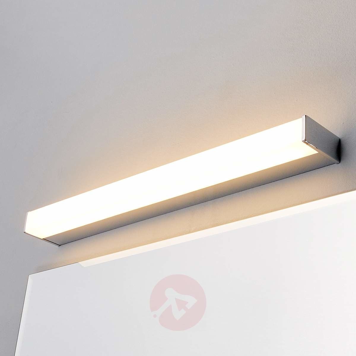 Lampenwelt azienkowa lampa ścienna z chromu PHILIPPA