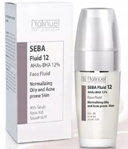 Natinuel Seba fluid 50 ml Cera Trądzikowa Podkład