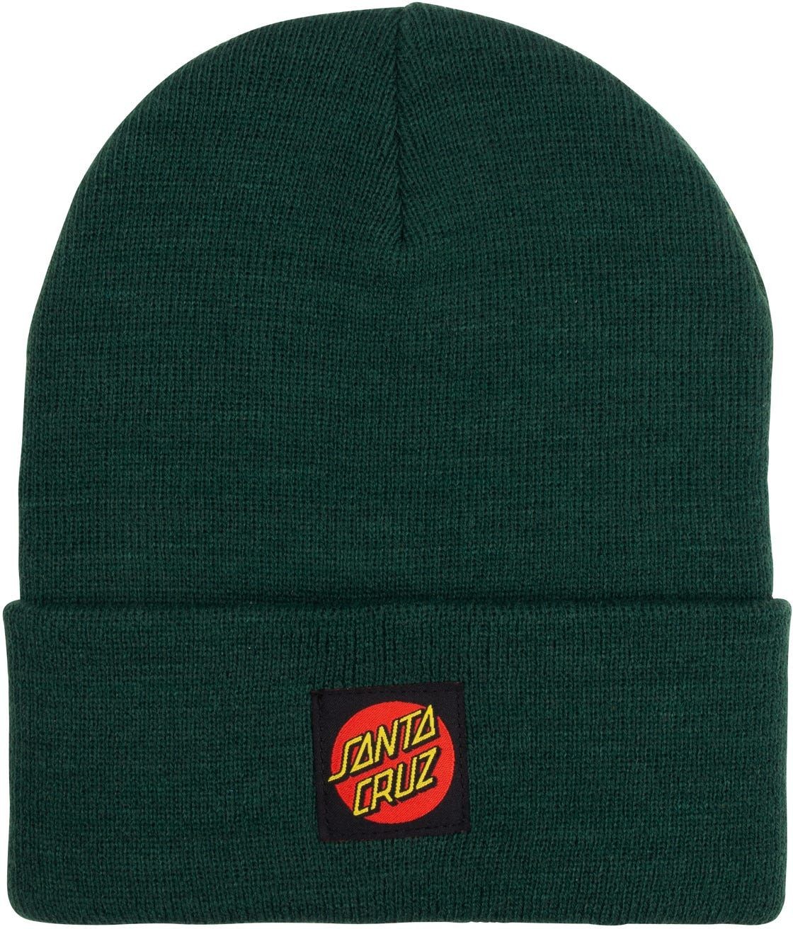 Santa Cruz czapka zimowa męska CLASSIC LABEL BEANIE Dark Olive