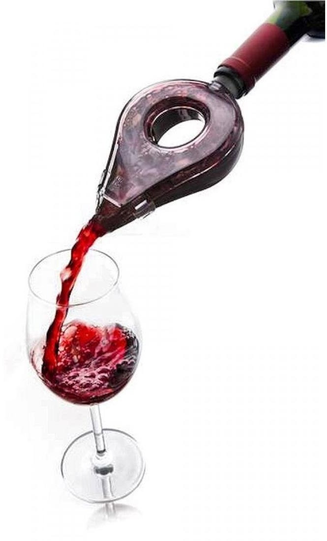 Vacu Vin Napowietrzacz do wina szary, 8,2x15,8x3,4 cm