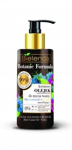 Bielenda Botanic olejek do mycia twarzy czarnuszka+czystek