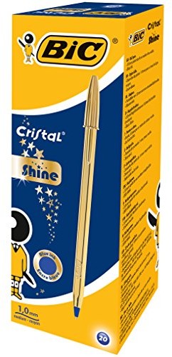 BIC CF20 penne Cristal złota próby  pmed Blu 921340