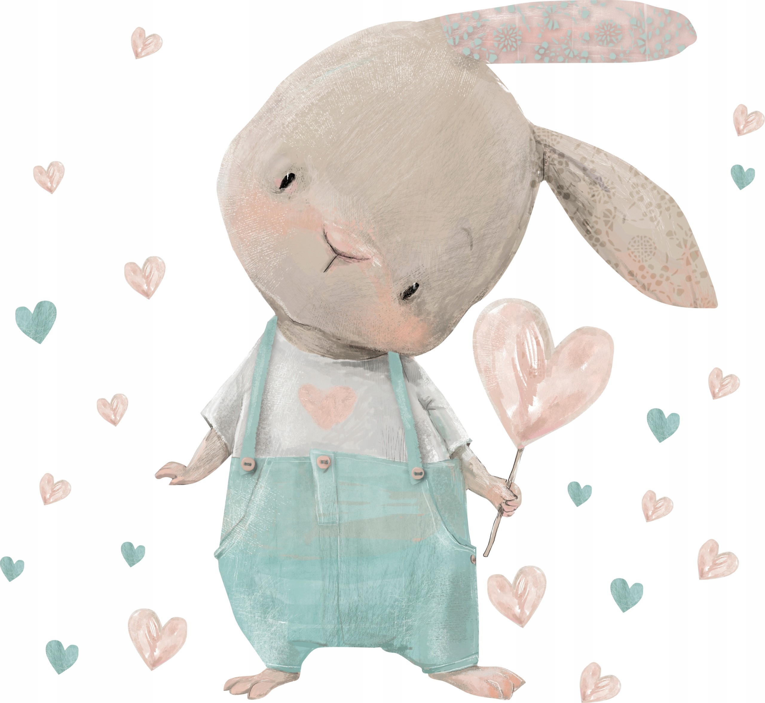 Naklejki ścienne dla dzieci Królik D179 200cm