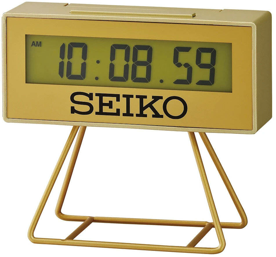 Seiko Limitowany budzik biurkowy QHL087G Minutnik Stoper QHL087G