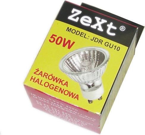 Zext Żarówka halogenowa 50W GU10 2700K D04-JDR-50-38 (D04-JDG9C-50)