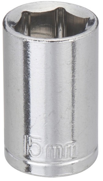 TOYA NASADKA KRÓTKA 6-KĄTNA CHROMOWANA 1/2'''' 15MM W-53150 [6687814]