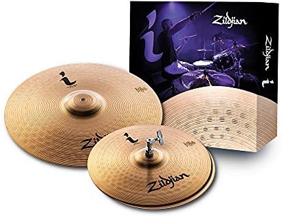 Zildjian Seria I Family - Essentials Cymbal Pack - 35,5 cm Hi-Hat, 45,7 cm Crash/Ride, pakiet I Essentials, złoty, ILHESS ILHESS