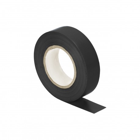Zestaw 10 taśm izolacyjnych 19mm, czarna, uniepalniona, grubość 0,13mm, długość 20m OR-AE-13196/B/20M/S