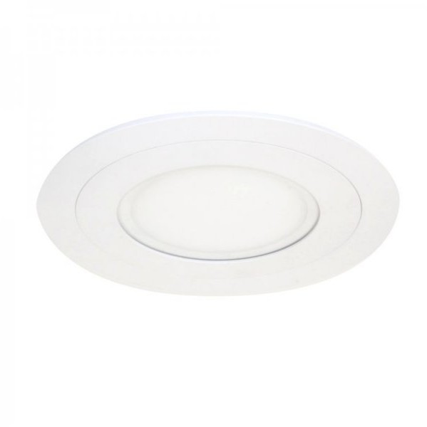 Light&More OPRAWA HALOGENOWA LED WPUSZCZANA OCZKO LAMPA 18 CM ALUMINIUM BIAŁY GU10 ES111 LED HERMETYCZNA LM 620 WH IP44 LM 620/1 WH IP44