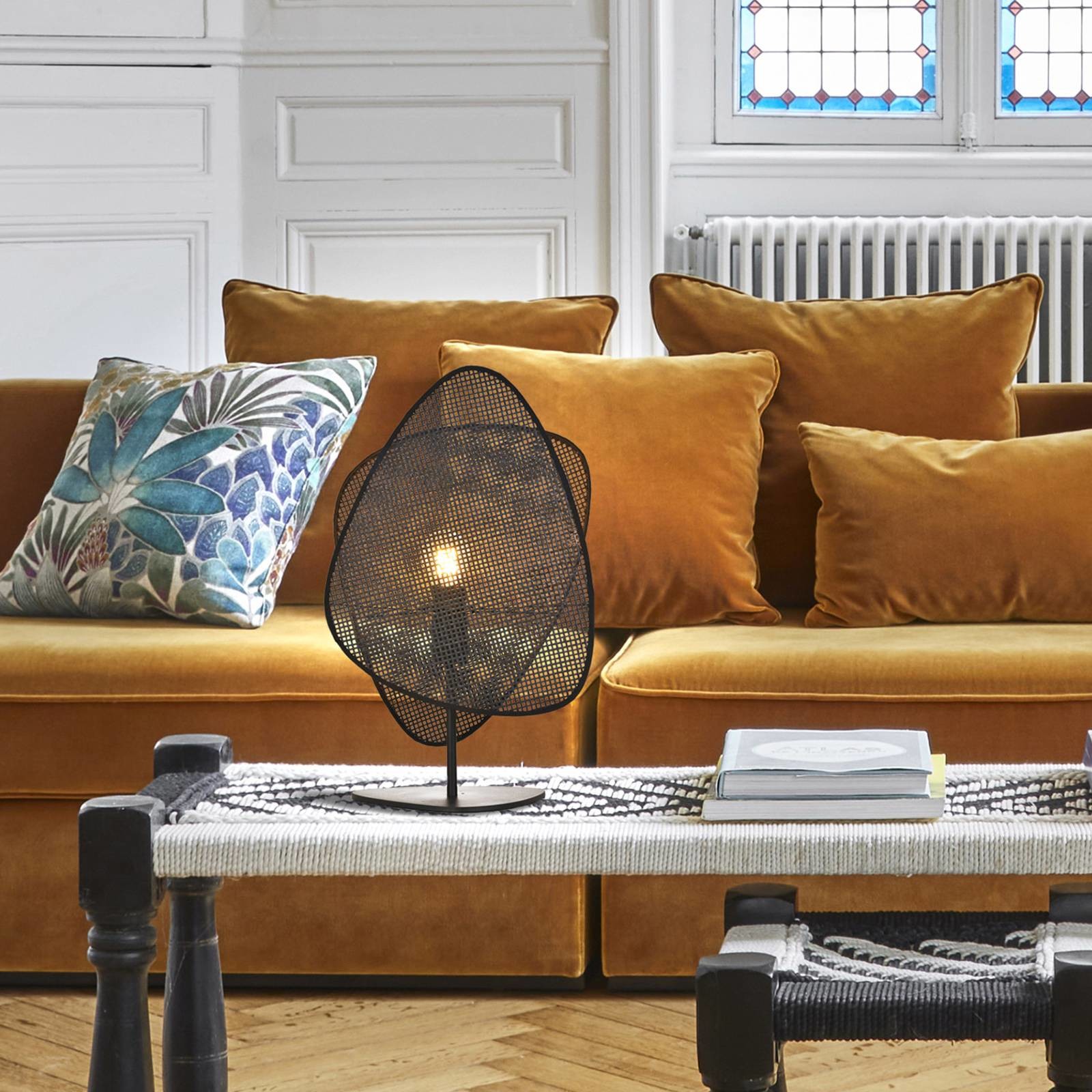 MARKET SET MARKET SET Screen lampa stołowa, czarna