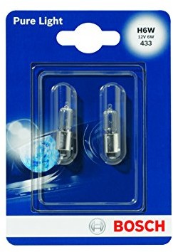 Bosch H6W Pure Light 1987301035 żarówka samochodowa do świateł pozycyjnych i kontrolek 1 987 301 035