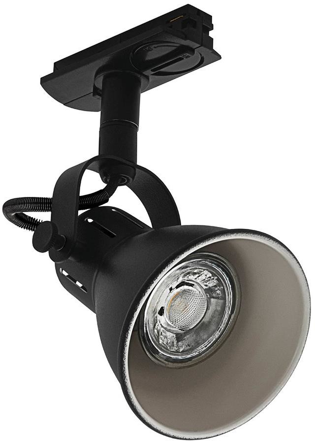 Eglo 99755 - Oświetlenie punktowe do systemu szynowego SERAS 1xGU10/35W/230V czarne
