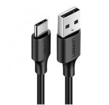 UGREEN Kabel 60114 (USB 2.0 typu C M - USB 2.0 M; 0,25m; kolor czarny) 2_223313