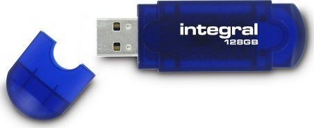 Integral Flashdrive EVO 128GB niebieski (INFD128GBEVOBL)