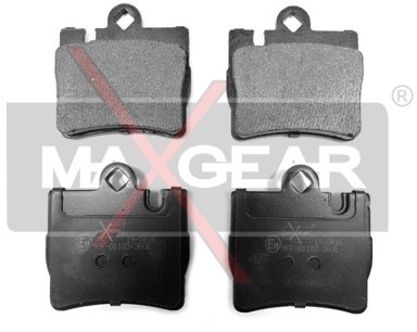 MaxGear Zestaw klocków hamulcowych, hamulce tarczowe 19-0416